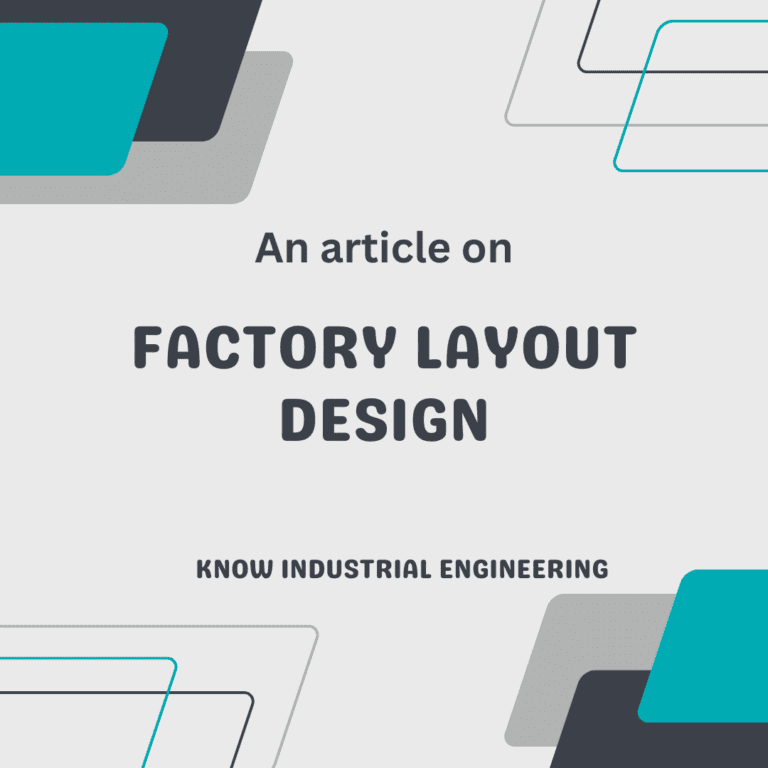 Featured image of article on factory layout design.