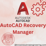 autocad recovery manager