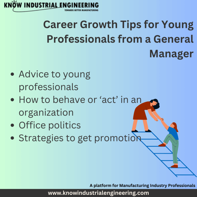 Career growth tips from an experienced General Manager.